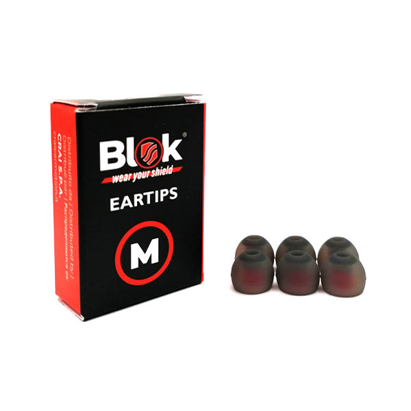 tappini in silicone ricambi per otoprotettori taglia M