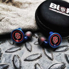 Otoprotettori Blok E1 blu con custodia